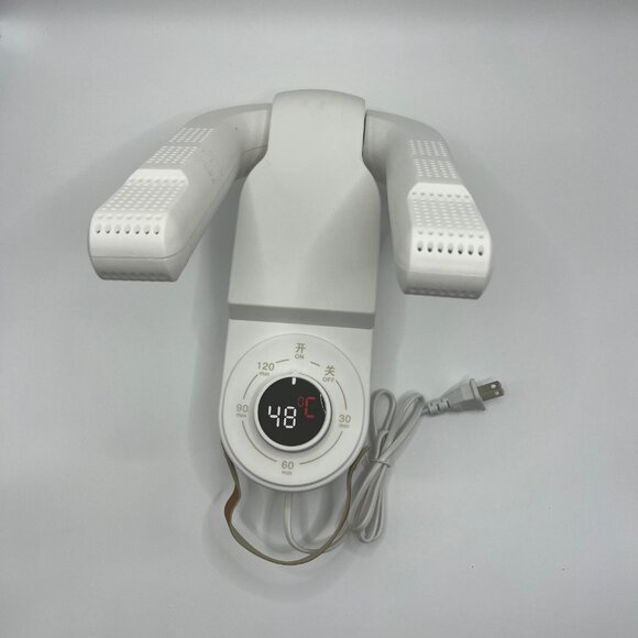 Portable Shoe Dryer Boot Warmer Folding Design & Timer & Adjustable Rack - Picture 4 of 6